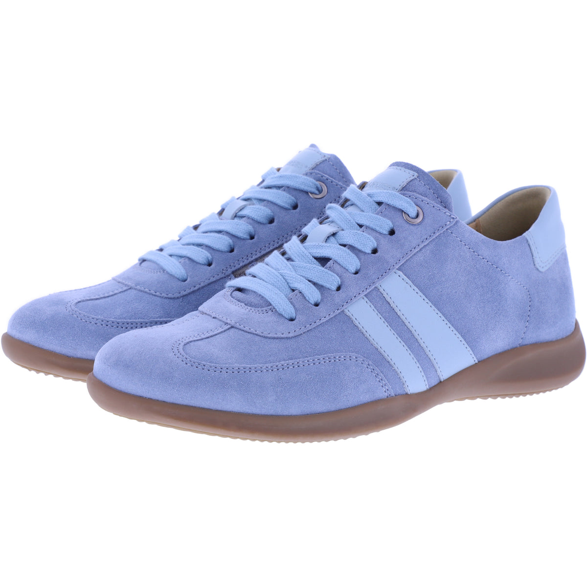 Hartjes | Goa | Heaven-Aqua | Veloursleder | Weite: G | 1622106-4342 | Damen Komfort Sneaker