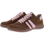 Hartjes | Goa | Cognac-Antikrosa | Veloursleder | Weite: G | 1622106-5383 | Damen Komfort Sneaker