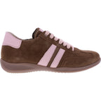 Hartjes | Goa | Cognac-Antikrosa | Veloursleder | Weite: G | 1622106-5383 | Damen Komfort Sneaker