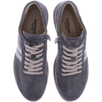 Hartjes | Goa | Khaki-Creme | Veloursleder | Weite: G | 1622106-7003 | Damen Komfort Sneaker