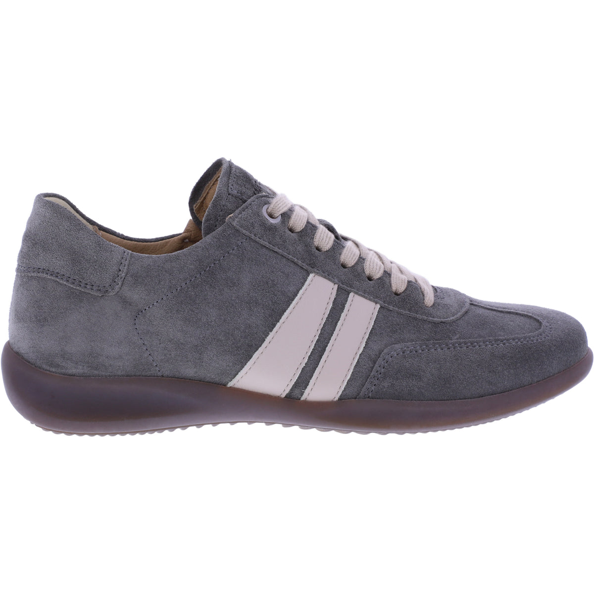 Hartjes | Goa | Khaki-Creme | Veloursleder | Weite: G | 1622106-7003 | Damen Komfort Sneaker