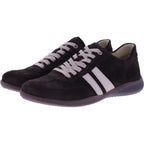 Hartjes | Goa | Dunkelbraun-Creme | Veloursleder | Weite: G | 1622106-7703 | Damen Komfort-Sneakers