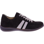 Hartjes | Goa | Dunkelbraun-Creme | Veloursleder | Weite: G | 1622106-7703 | Damen Komfort-Sneakers