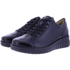 Hartjes | Country | Schwarz | Lackleder | Weite: H | 1622201-0100 | Damen Komfort-Schnürer