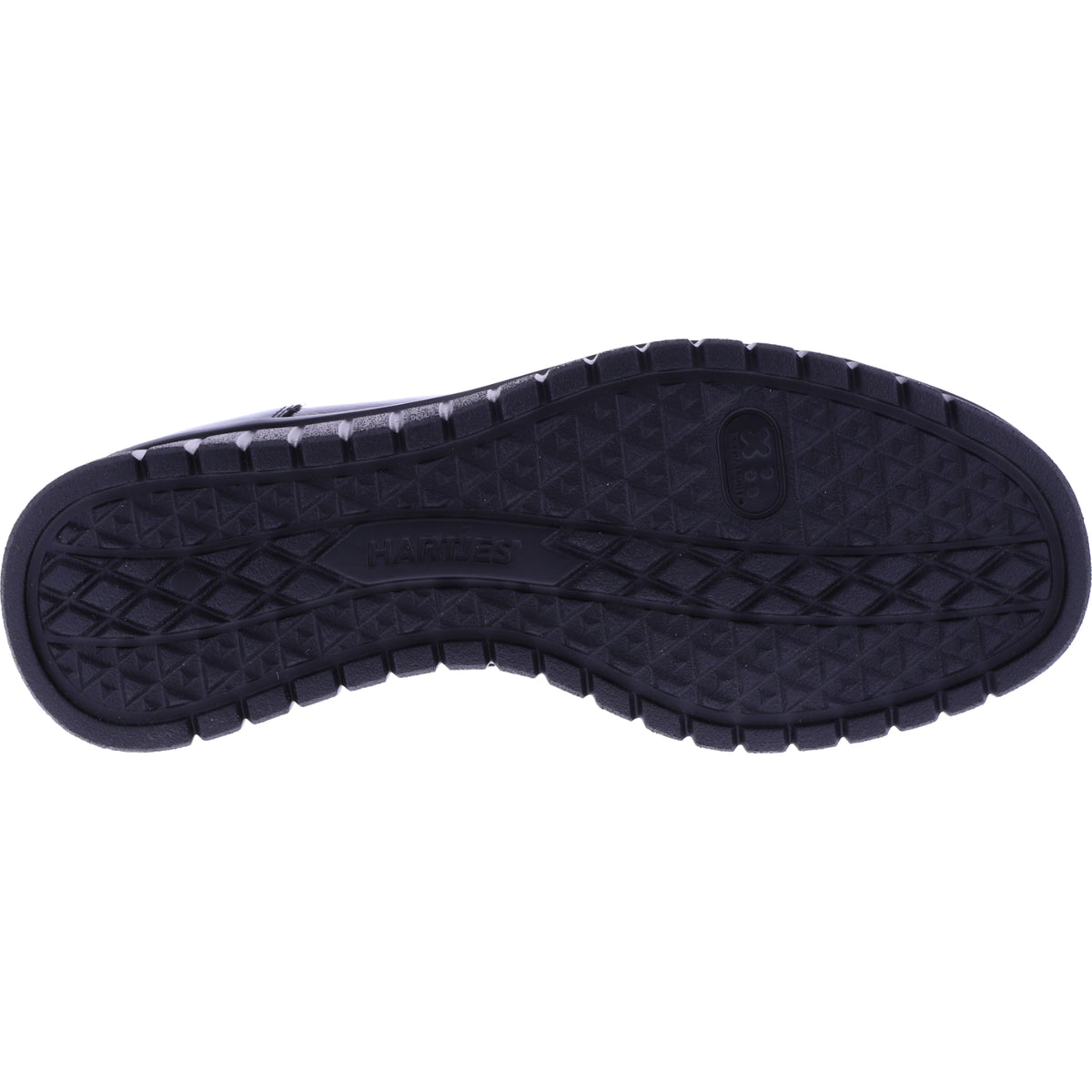 Hartjes | Country | Schwarz | Lackleder | Weite: H | 1622201-0100 | Damen Komfort-Schnürer