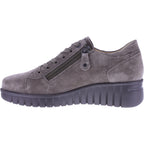 Hartjes | Country | Muskat-Taupe| Velourseder | Weite: H | 1622201-0900 | Damen Komfort-Schnürer