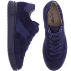 Hartjes | Sophie | Dunkelblau | Veloursleder | Weite: H | 1622702-4747 | Damen Schnürer