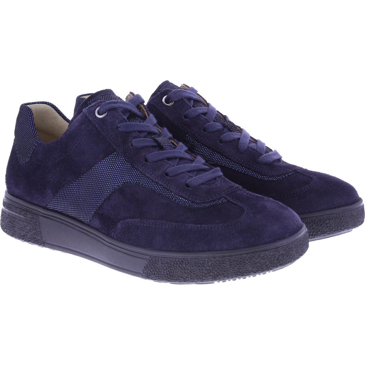 Hartjes | Sophie | Dunkelblau | Veloursleder | Weite: H | 1622702-4747 | Damen Schnürer