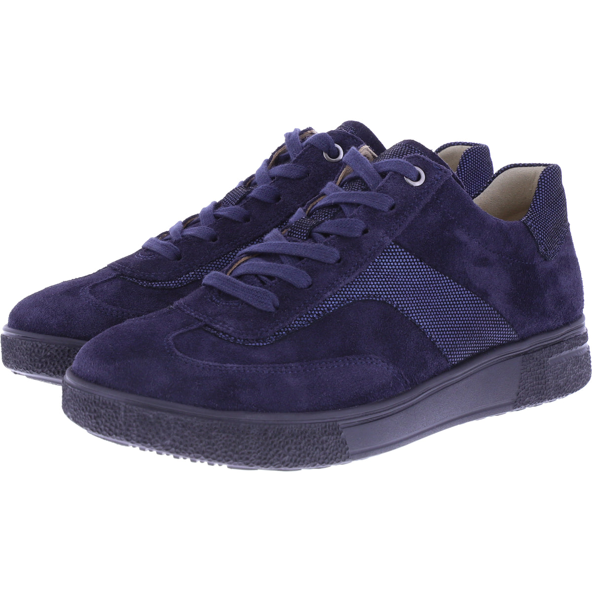 Hartjes | Sophie | Dunkelblau | Veloursleder | Weite: H | 1622702-4747 | Damen Schnürer