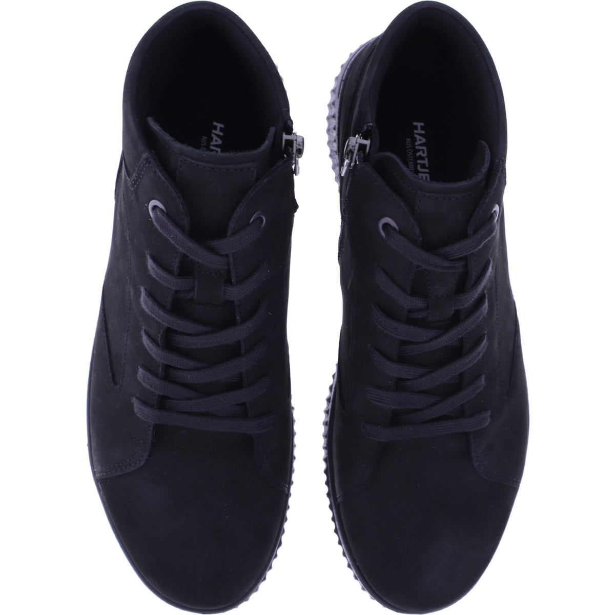 Hartjes Natural / Modell: Ethno Boot / Schwarz Nubukleder / Weite: G / 1721801-0100 / Damen