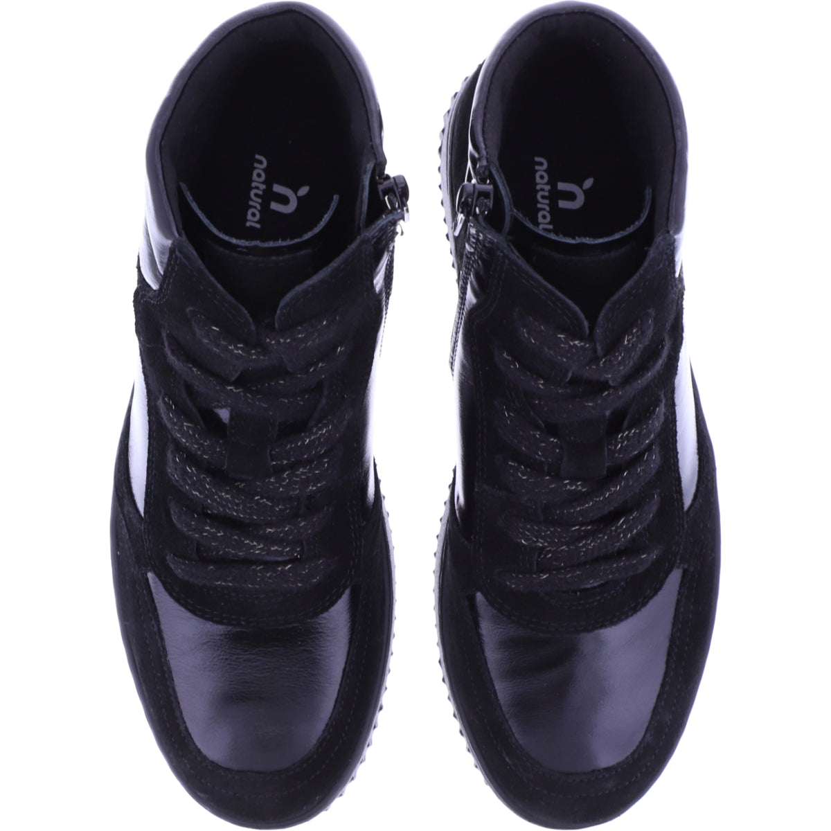 Hartjes | Boogie Boot | Schwarz | Lack- & Veloursleder | Weite: H | 1721950-36-0101 | Damen Booties