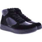 Hartjes | Boogie Boot | Schwarz | Lack- & Veloursleder | Weite: H | 1721950-36-0101 | Damen Booties
