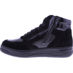 Hartjes | Boogie Boot | Schwarz | Lack- & Veloursleder | Weite: H | 1721950-36-0101 | Damen Booties