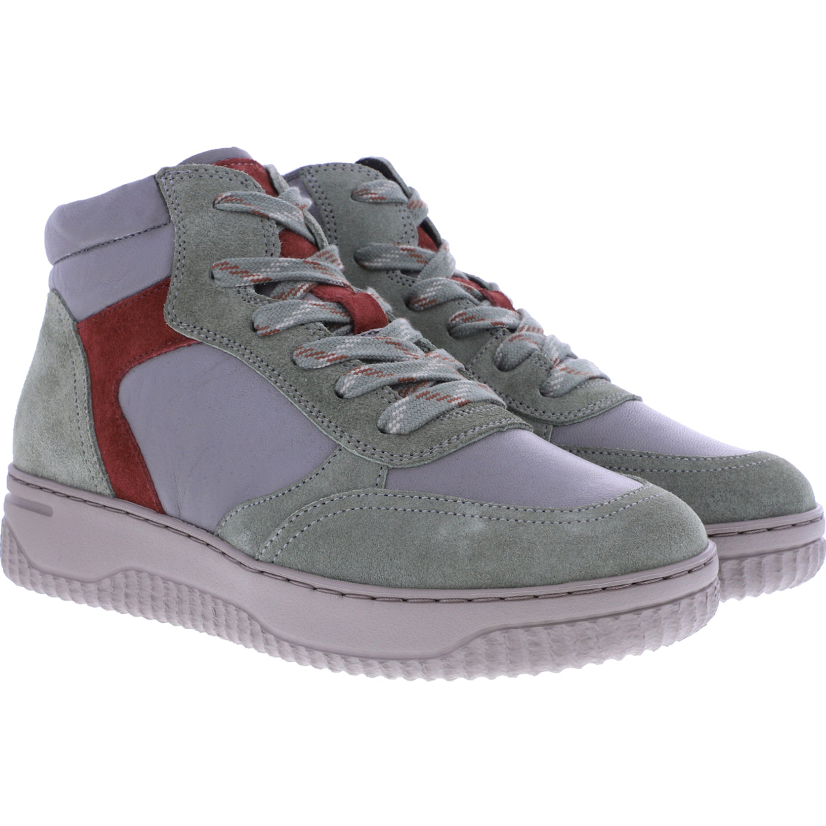 Hartjes Natural / Modell: Boogie Boot / Salbei Leder / Weite: H / 1721950-9191 / Damen Stiefeletten
