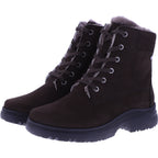Hartjes | Calora | Dunkelbraun | Nubukleder-Lammfellfutter | Weite: H | 1722802-7700 | Damen Stiefel