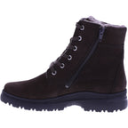 Hartjes | Calora | Dunkelbraun | Nubukleder-Lammfellfutter | Weite: H | 1722802-7700 | Damen Stiefel