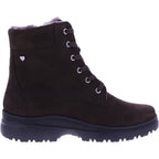 Hartjes | Calora | Dunkelbraun | Nubukleder-Lammfellfutter | Weite: H | 1722802-7700 | Damen Stiefel
