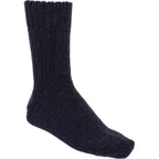 Hirsch Natur | Extra Dicke Socken | Anthrazit | 100% Schurwolle