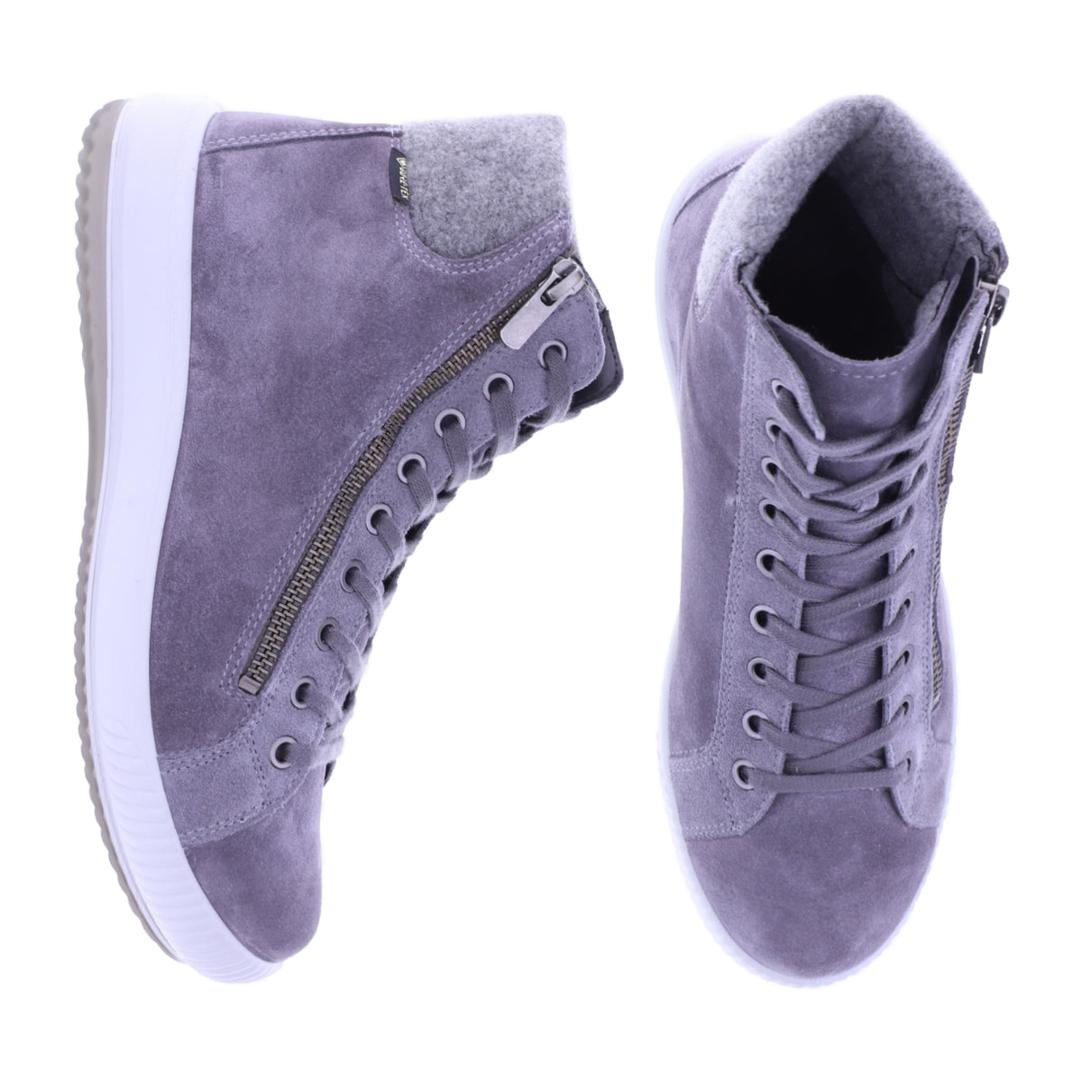 Legero | Tanaro 5.0 | Fumo-Grau | Weite: G | Veloursleder | Damen Stiefeletten