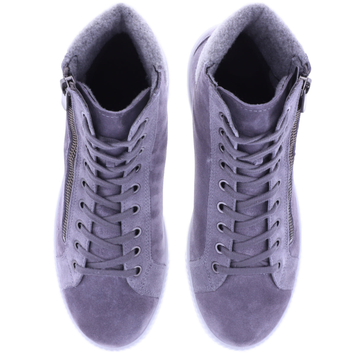 Legero | Tanaro 5.0 | Fumo-Grau | Weite: G | Veloursleder | Damen Stiefeletten