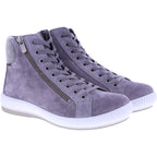 Legero | Tanaro 5.0 | Fumo-Grau | Weite: G | Veloursleder | Damen Stiefeletten
