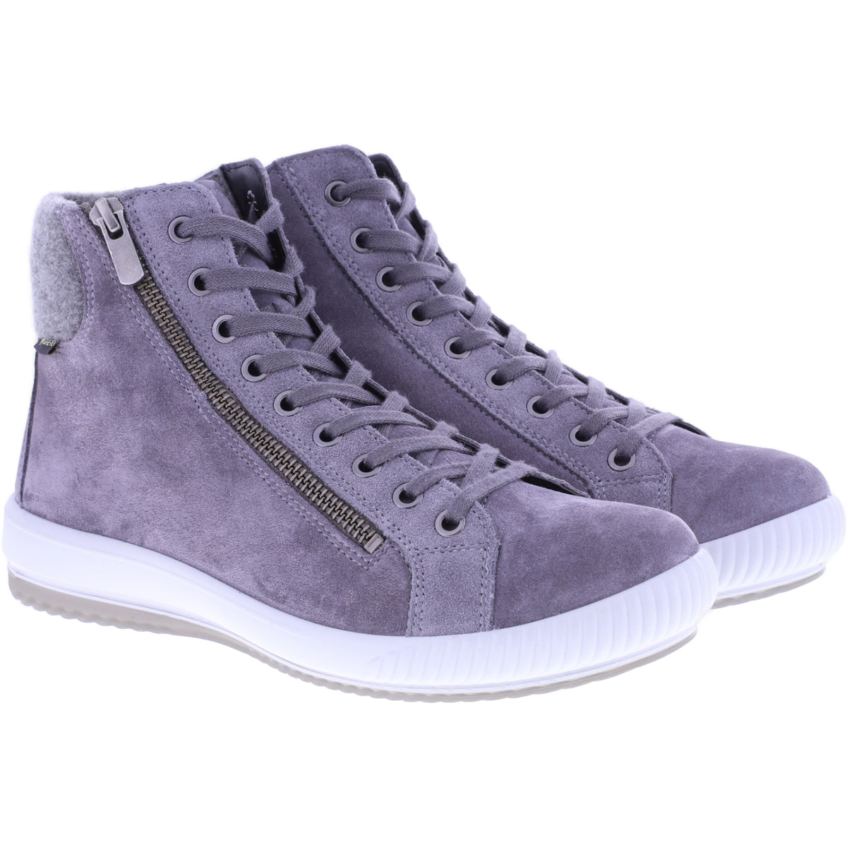 Legero | Tanaro 5.0 | Fumo-Grau | Weite: G | Veloursleder | Damen Stiefeletten