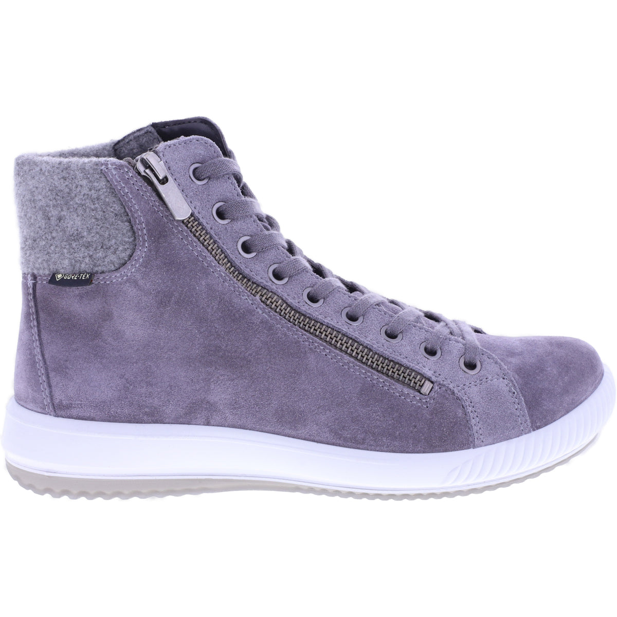 Legero | Tanaro 5.0 | Fumo-Grau | Weite: G | Veloursleder | Damen Stiefeletten