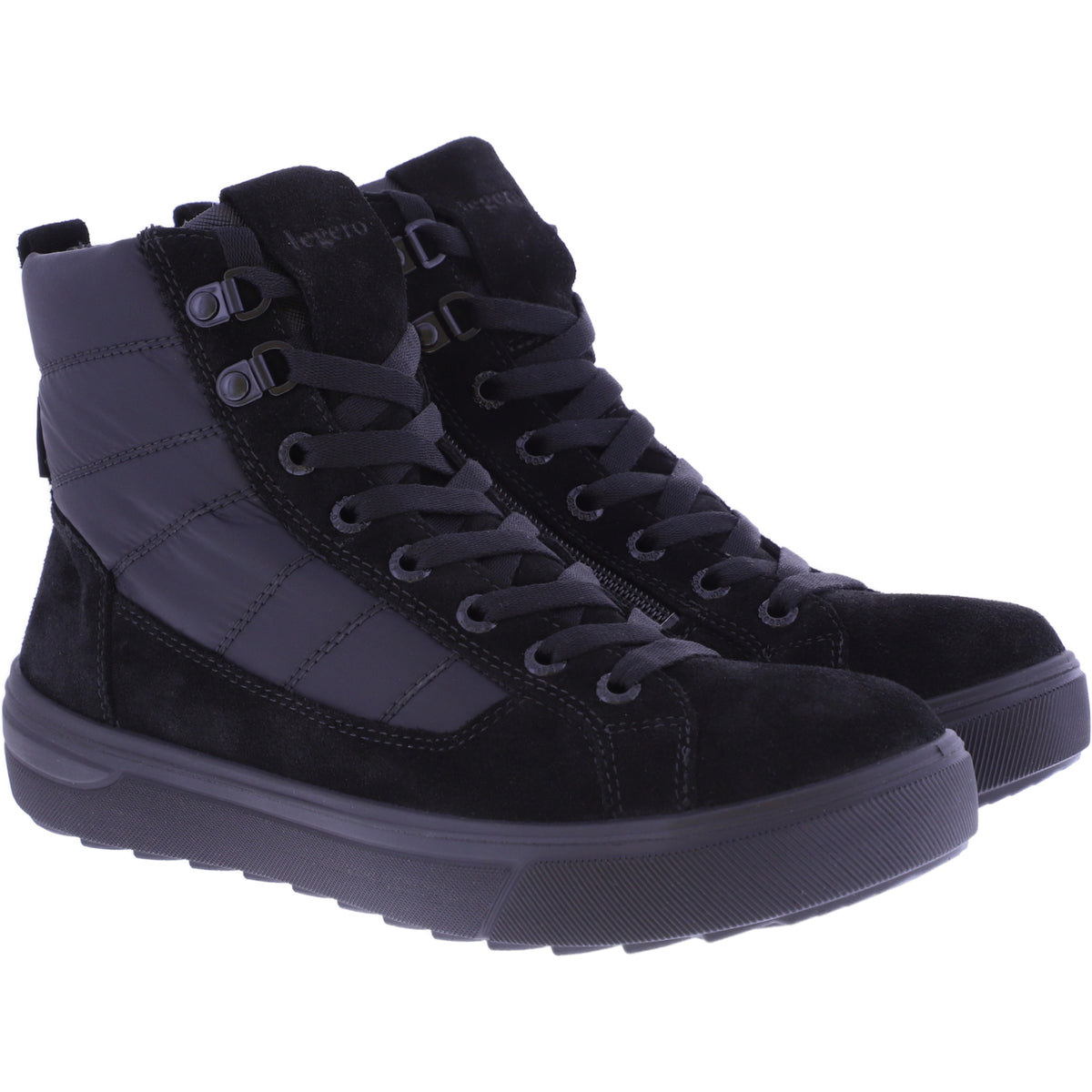 Legero | Milena | Schwarz | Weite: H | Veloursleder-GoreTex | Damen Stiefeletten