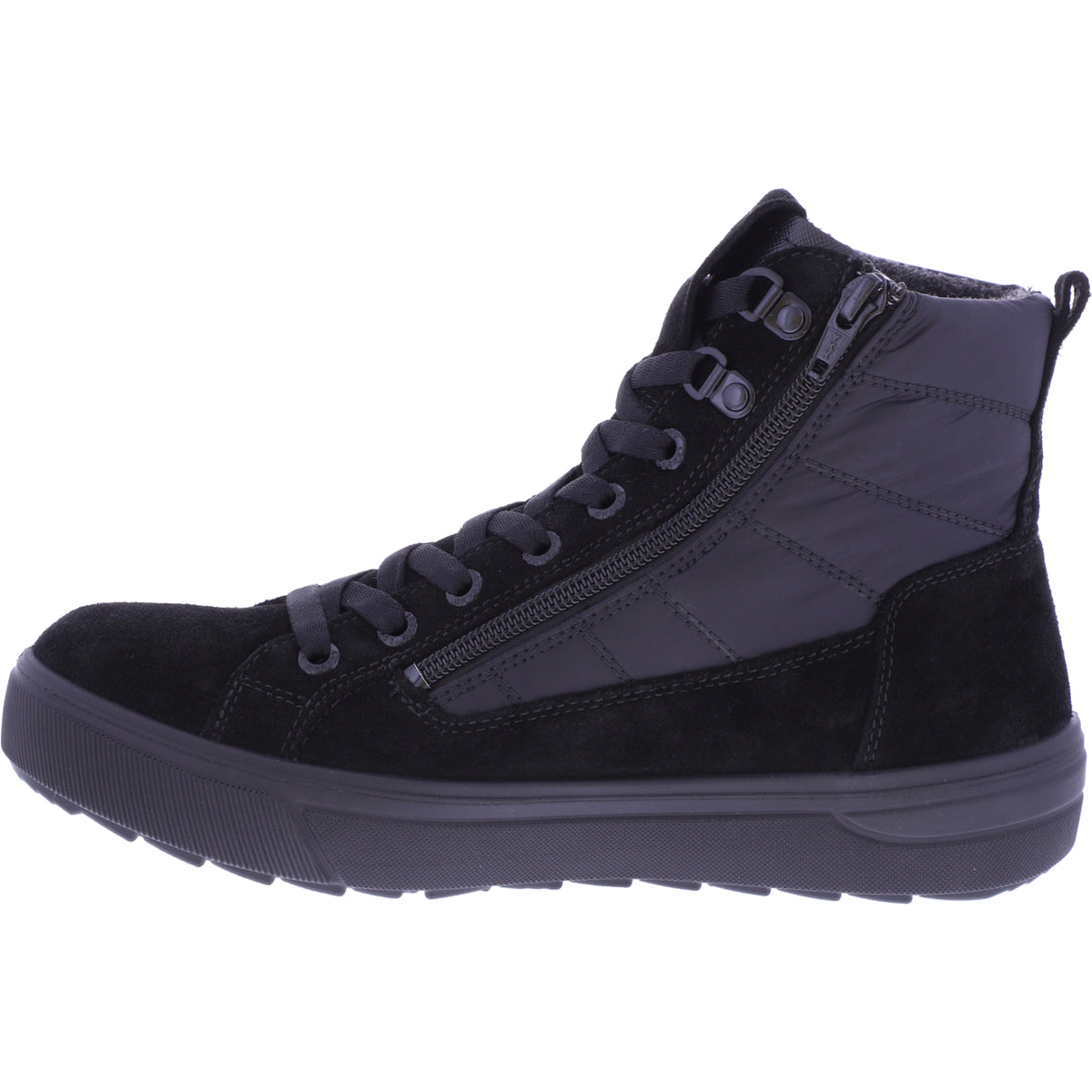Legero | Milena | Schwarz | Weite: H | Veloursleder-GoreTex | Damen Stiefeletten