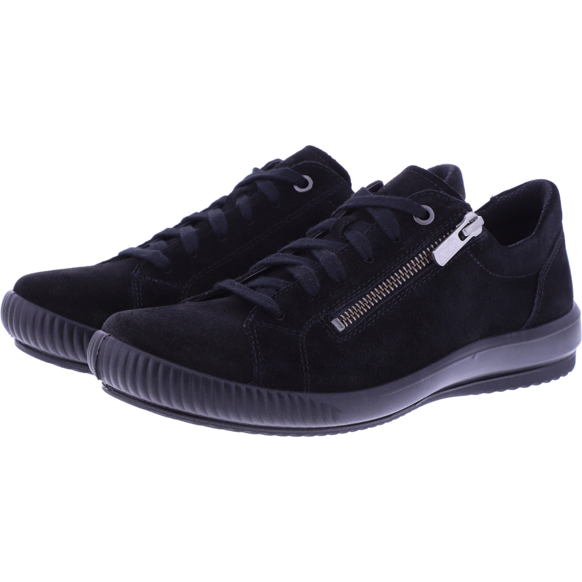 Legero | Tanaro 5.0 | Schwarz | Weite: G | Veloursleder | Damen Schnürer