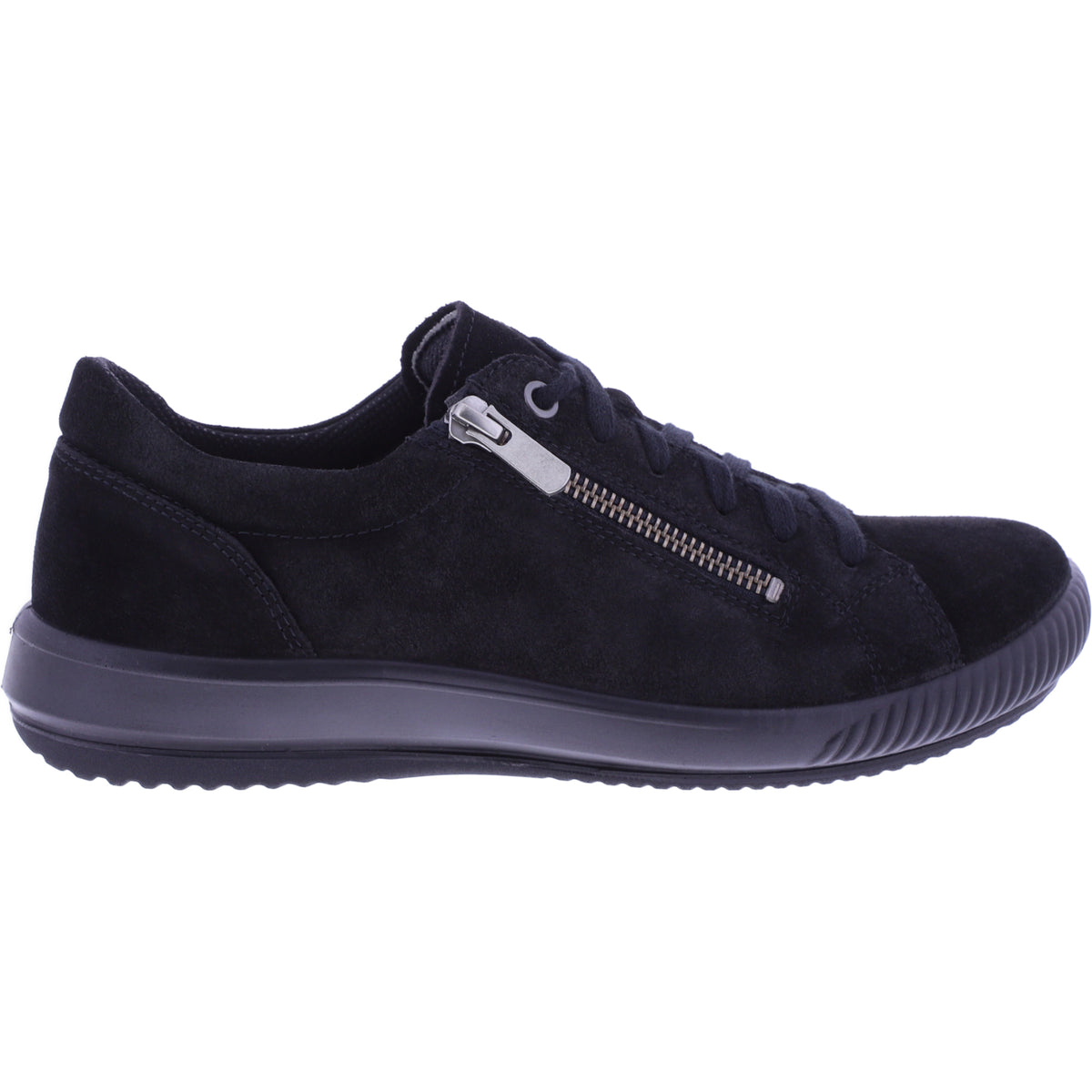 Legero | Tanaro 5.0 | Schwarz | Weite: G | Veloursleder | Damen Schnürer