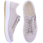 Legero | Tanaro 5.0 | Tasso-Beige | Weite: G | Veloursleder | Damen Schnürer