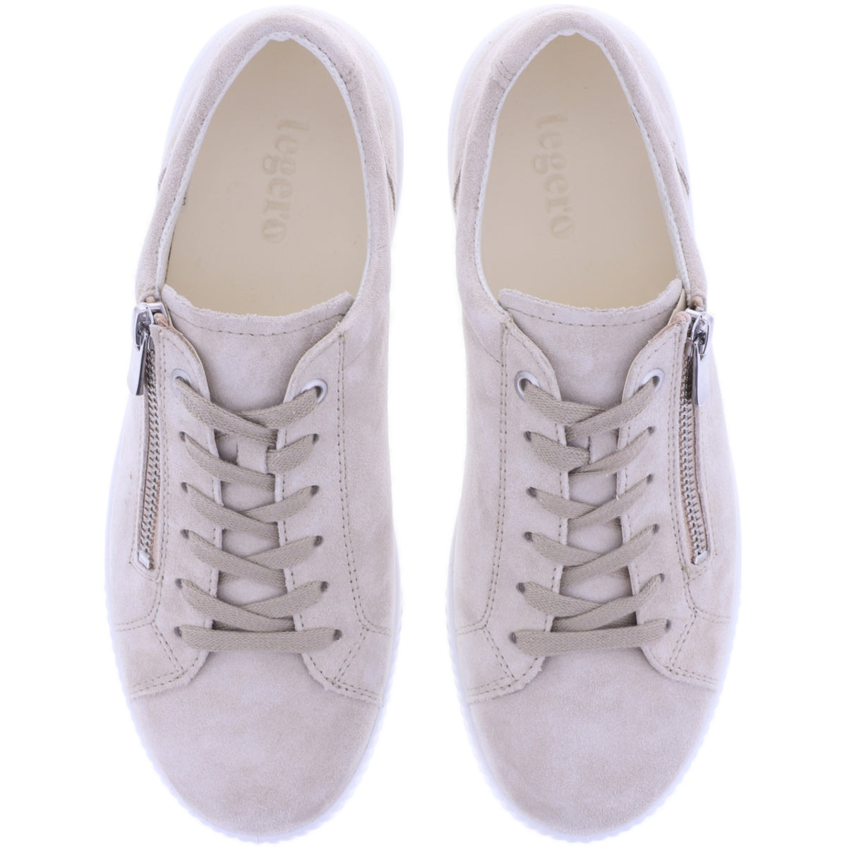 Legero | Tanaro 5.0 | Tasso-Beige | Weite: G | Veloursleder | Damen Schnürer
