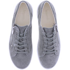 Legero | Tanaro 5.0 | Pino-Graugrün | Weite: G | Veloursleder | Damen Schnürer