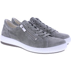 Legero | Tanaro 5.0 | Pino-Graugrün | Weite: G | Veloursleder | Damen Schnürer