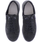 Legero | Tanaro 5.0 | Bean-Green-Grau | Weite: G | Veloursleder | Damen Schnürer