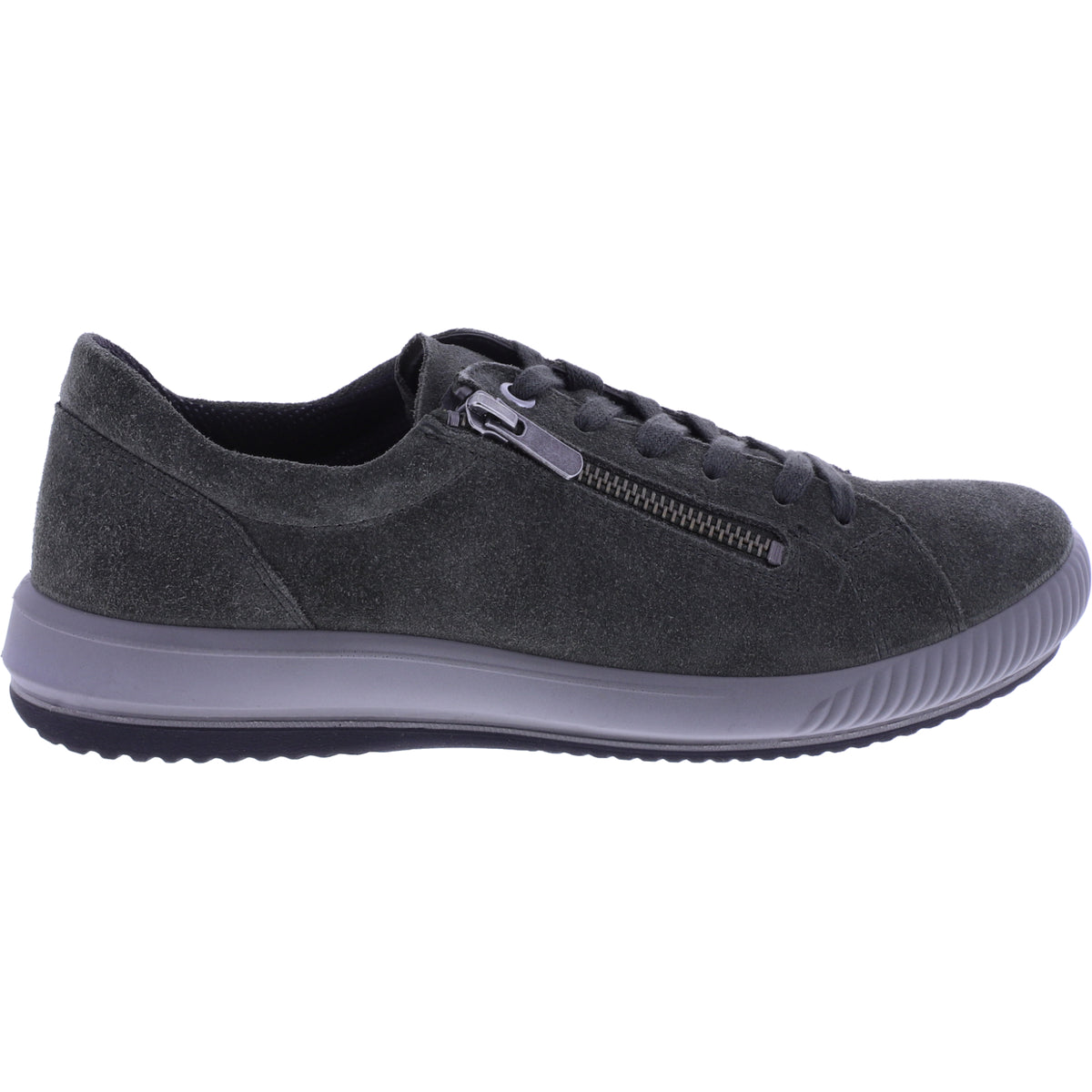 Legero | Tanaro 5.0 | Bean-Green-Grau | Weite: G | Veloursleder | Damen Schnürer