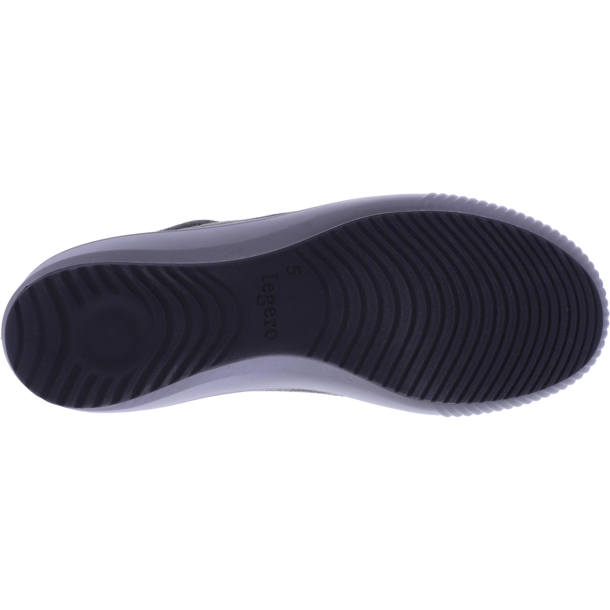 Legero | Tanaro 5.0 | Bean-Green-Grau | Weite: G | Veloursleder | Damen Schnürer