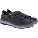 Legero | Tanaro 5.0 | Bean-Green-Grau | Weite: G | Veloursleder | Damen Schnürer