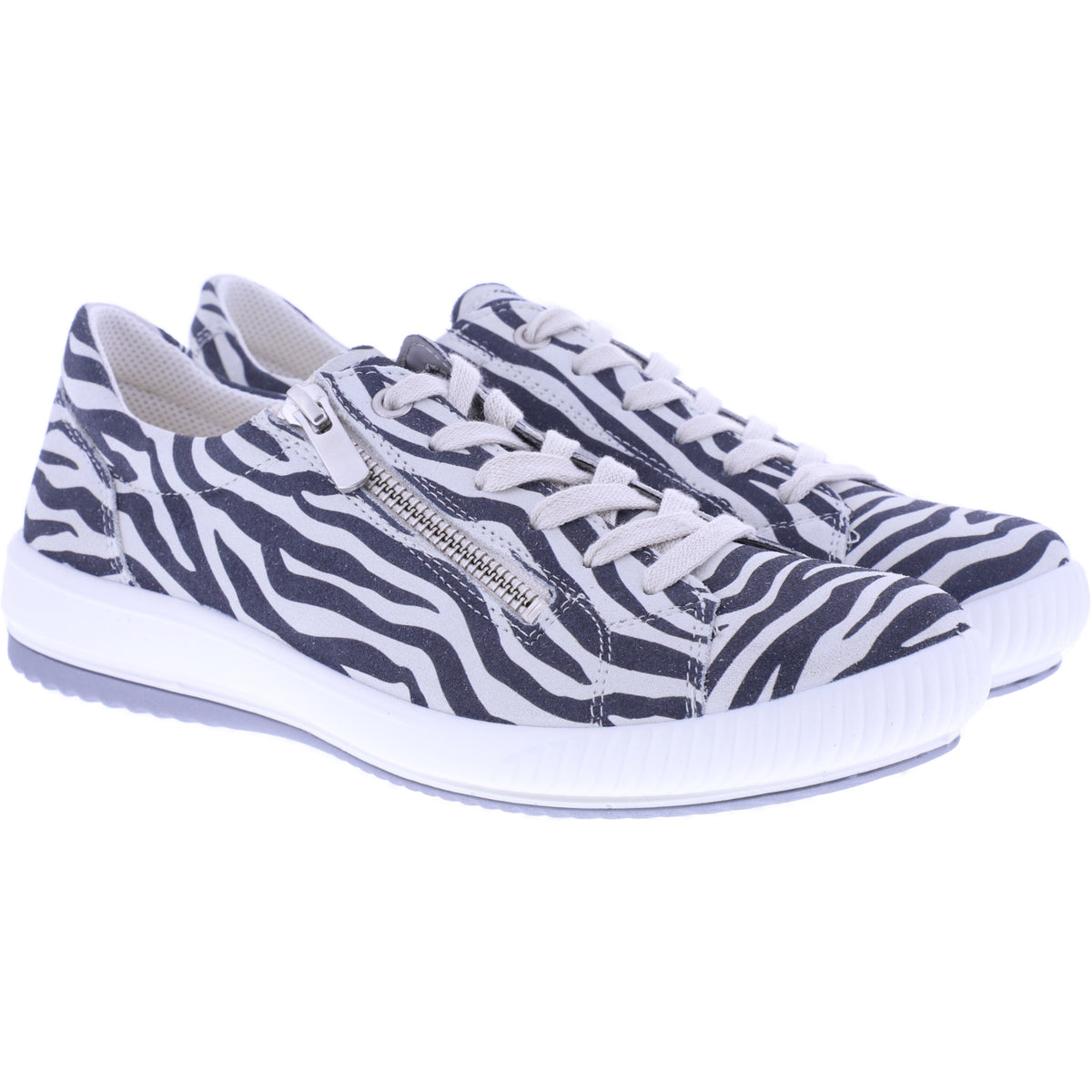 Legero | Tanaro 5.0 | Zebra-Muster | Weite: G | Veloursleder | Damen Schnürer