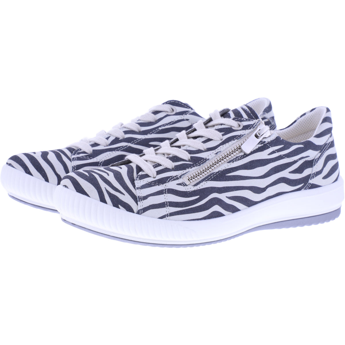 Legero | Tanaro 5.0 | Zebra-Muster | Weite: G | Veloursleder | Damen Schnürer