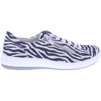 Legero | Tanaro 5.0 | Zebra-Muster | Weite: G | Veloursleder | Damen Schnürer
