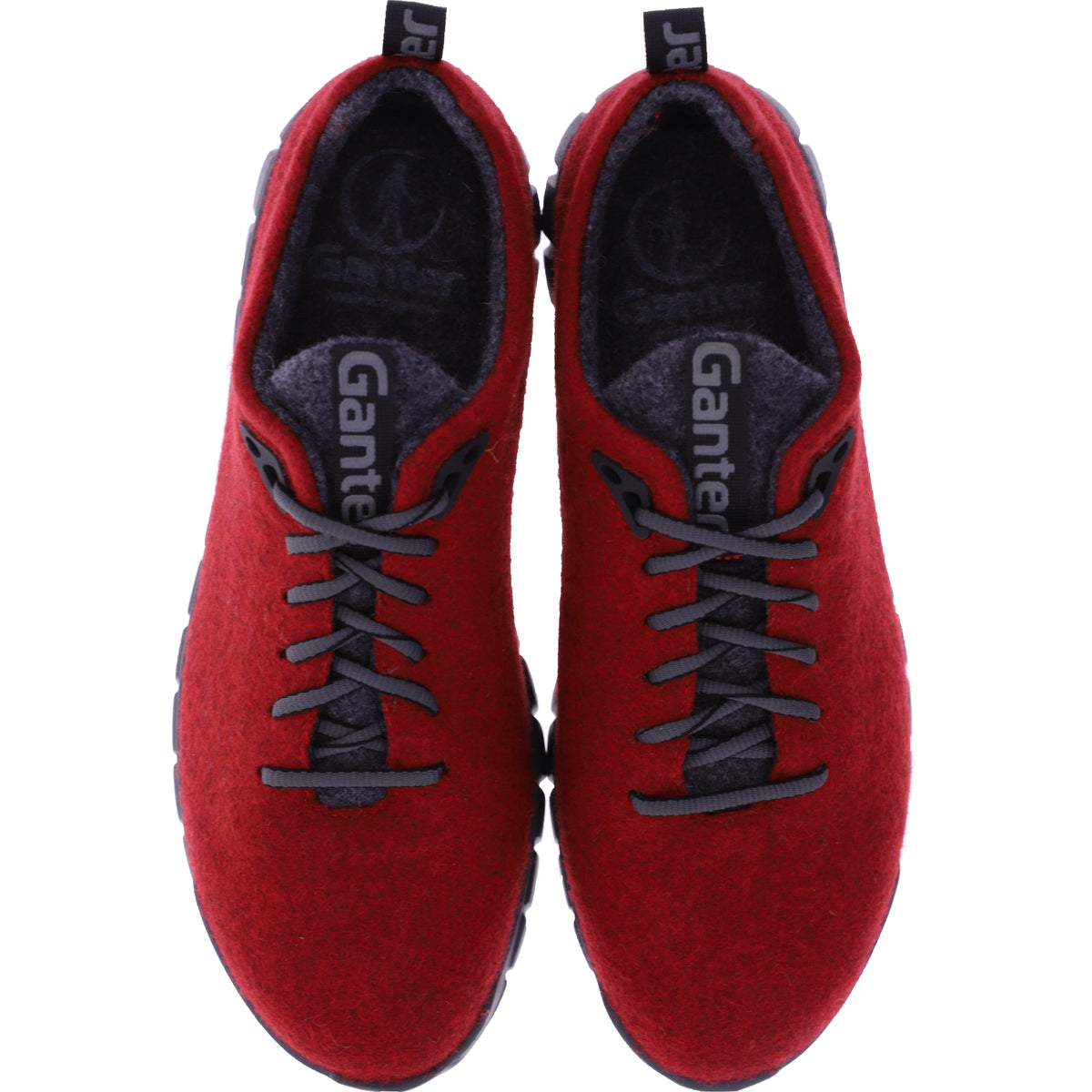 Ganter / Evo / Red-Anthrazit / Weite: H / Merino Wolle / Art: 2-201430-4062 / Damen Schnürer