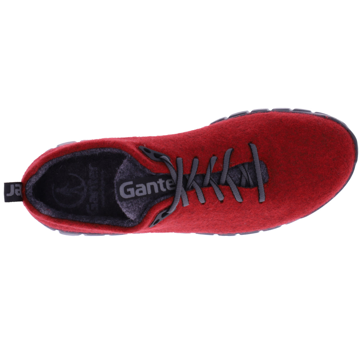 Ganter / Evo / Red-Anthrazit / Weite: H / Merino Wolle / Art: 2-201430-4062 / Damen Schnürer