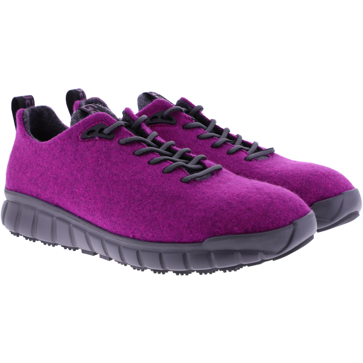 Ganter / Evo / Pink-Anthrazit / Weite: H / Merino Wolle / Art: 2-201430-9362 / Damen Schnürer