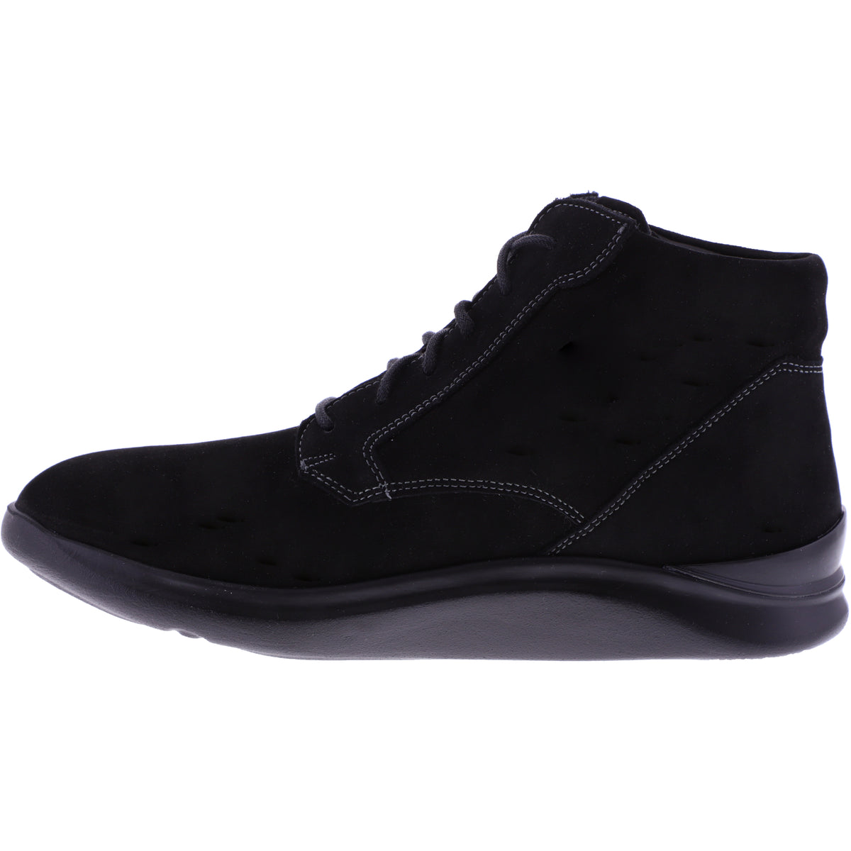 Ganter / Helen Stfl. / Schwarz Nubuk / Weite: H / Leder / Art: 2-201562-0100 / Damen Stiefelette