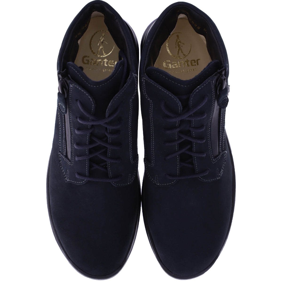 Ganter / Helen Stfl. / Navy Nubuk / Weite: H / Leder / Art: 2-201562-3100 / Damen Stiefelette