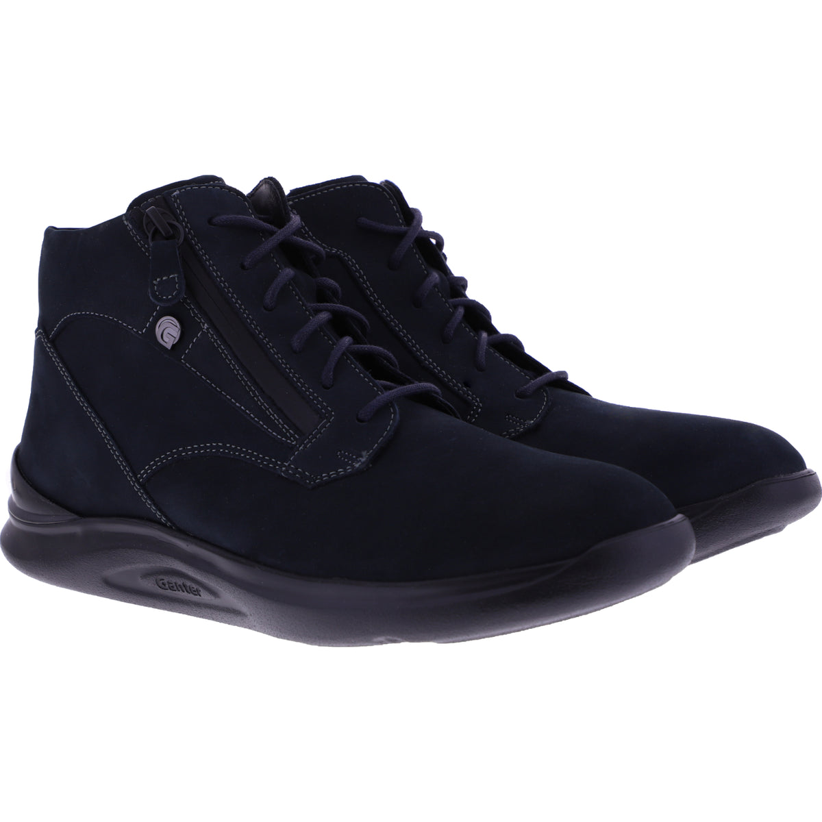 Ganter / Helen Stfl. / Navy Nubuk / Weite: H / Leder / Art: 2-201562-3100 / Damen Stiefelette
