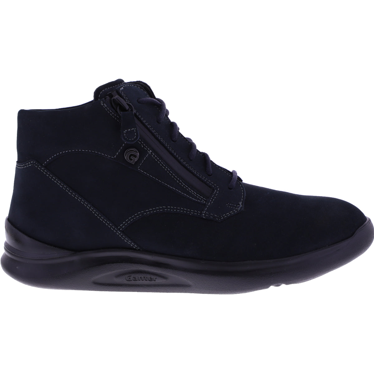 Ganter / Helen Stfl. / Navy Nubuk / Weite: H / Leder / Art: 2-201562-3100 / Damen Stiefelette