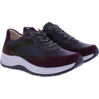 Ganter AKTIV | High Flyer | Aubergine-Multi | Weite: H | Kalbsleder | 2-201852-8799 | Damen Schnürer